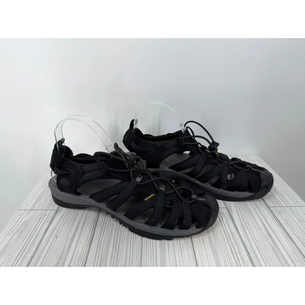 Keen Newport H2 Mens Black Waterproof Sport Hiking Sandals Hybrid Water Shoes
